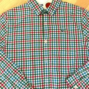 Vineyard Vines Boys Oxford Shirt - excellent condition size M (12-14)